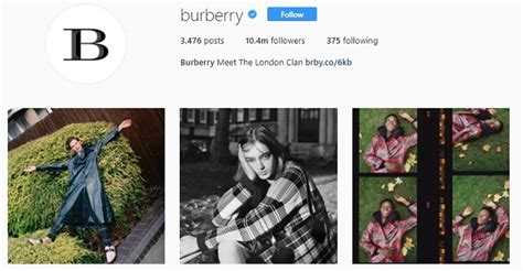 burberry instagram buy|burberry instagram video.